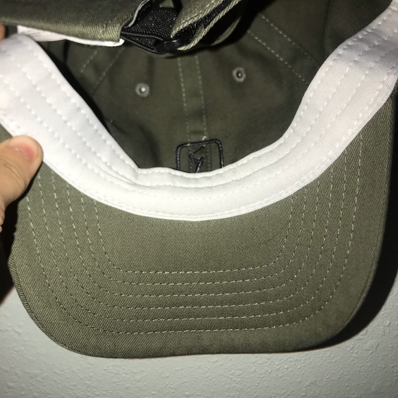 PGA Navy Green Golf Hat - Picture 5 of 7